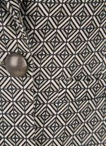 Kavaj med grafisk design 