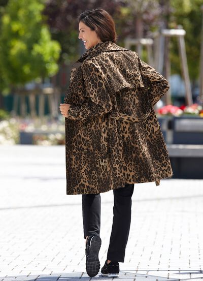 Trenchcoat med b&auml;lte 