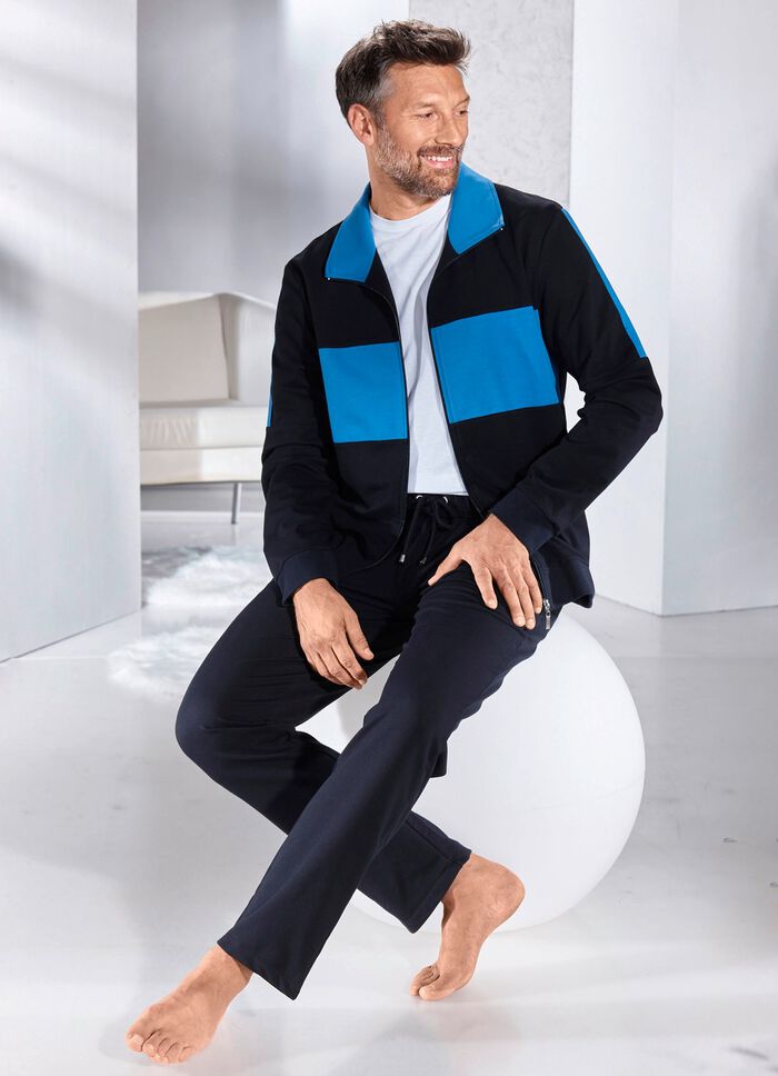 Loungewear-set med dragkedja 