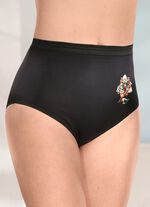 Fempack trosor med blommotiv 