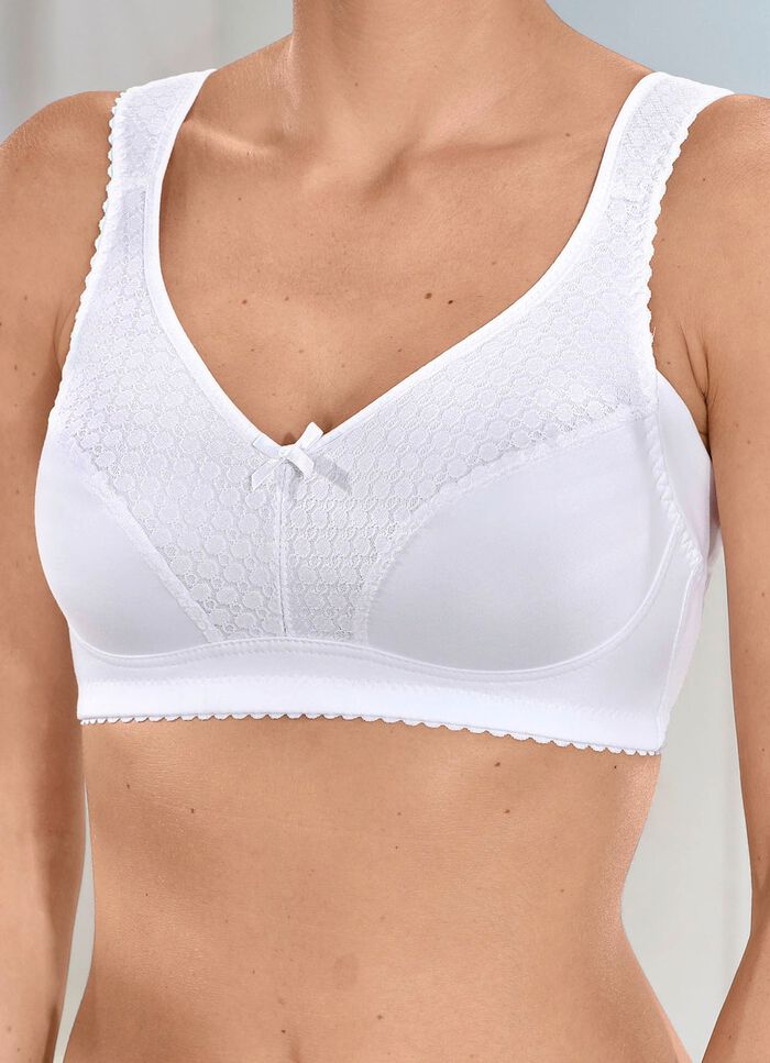 Hudv&auml;nlig bh med h&ouml;gt bomullsinneh&aring;ll 