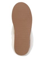 ELENA EDEN, varma damtofflor, bredd G, med lammskinn TOBAKSBRUN