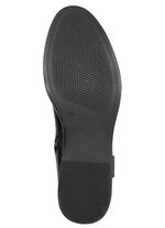 ELENA EDEN, trendiga damst&ouml;vlar, vinterskor, vidd G, med dragkedja SVART