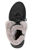 Fodrade damst&ouml;vlar, vinterskor, bredd H, med dragkedja 