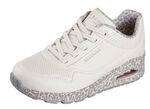 SKECHERS, trendiga damsneakers, med synlig luftkudde WEISS-LEO