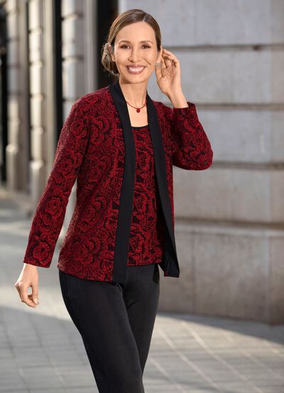 Skjorttunika i 2-i-1-look 