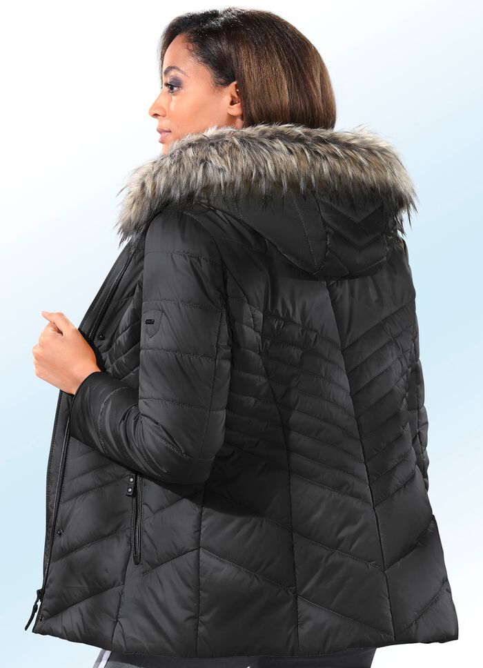 Jacka i 2 f&auml;rger SVART