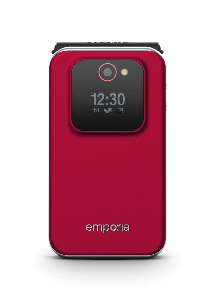 Emporia Joy bläddertelefon RÖD