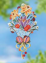 F&ouml;nsterbild av &auml;kta Plauen-spets 