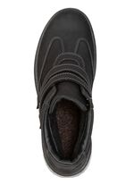 Fodrade damst&ouml;vlar, vinterskor, bredd H, med plysch SVART