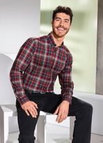 King's Road skjorta med knappkrage 