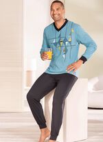 V-ringad pyjamas med muddar 