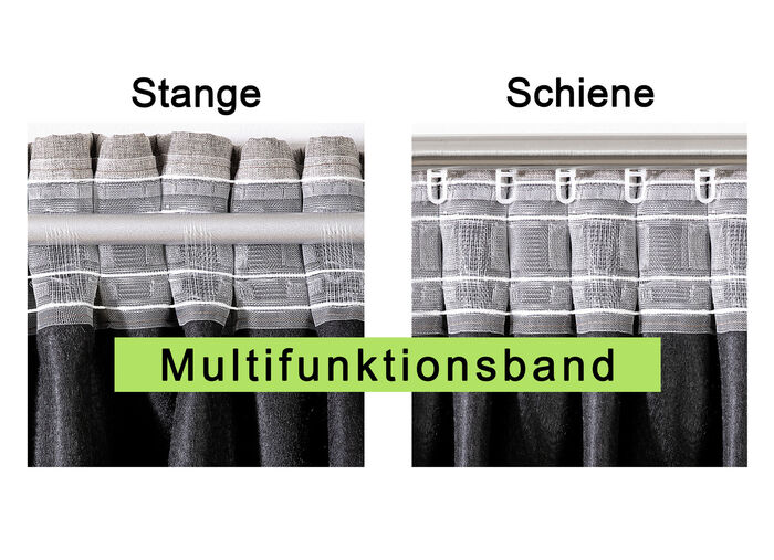 Thermal blackout scarf med multifunktionellt band 
