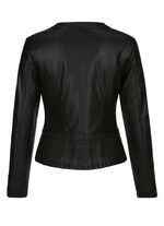 Kavaj med broderi i ton-till-ton-m&ouml;nster 