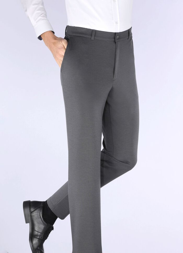 Superstretchbyxor "Klaus Models" i 4 f&auml;rger MOELLD ANTRACIT