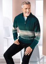 Troyer med st&aring;krage i 2 f&auml;rger 