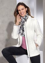 Jacka med fickor med dragkedja 