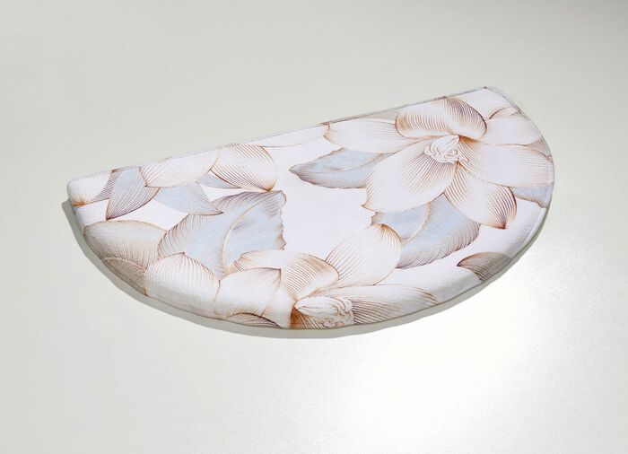 Dr&ouml;msk&ouml;nt mjukt badrumsset med bandkant FLERF&Auml;RGAD