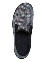 Textiltofflor med anatomiskt formad fotb&auml;dd BL&Aring;GR&Aring;-M&Aring;NGF&Auml;RGAD