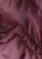 Jacka med längsgående sidosömmar BURGUNDY SVART