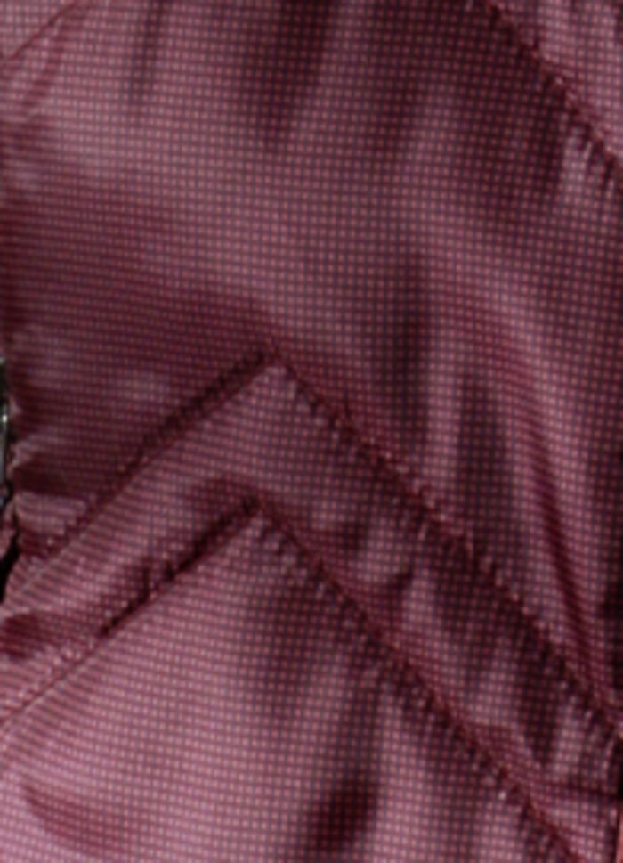 Jacka med längsgående sidosömmar BURGUNDY SVART
