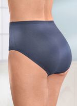 Paket med fem trosor med res&aring;r i midjan 