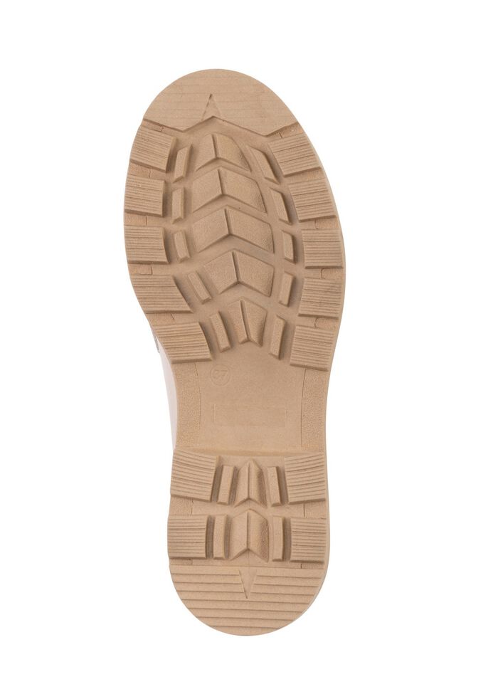 Andrea Conti loafers med en elegant dekorativ kedja BEIGE