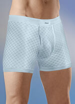 Fyrapack kalsonger av fin jersey med gylf 