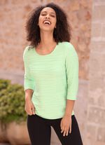 Skjorta med intressant struktur MYNTA