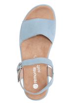 Sandal av sammetsmocka 