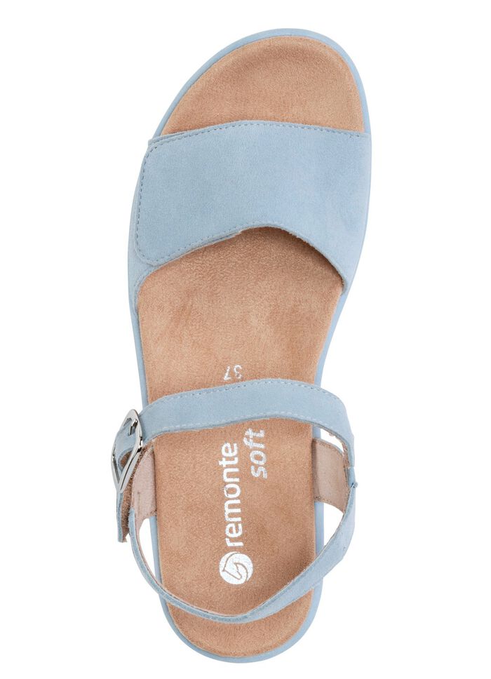 Sandal av sammetsmocka 