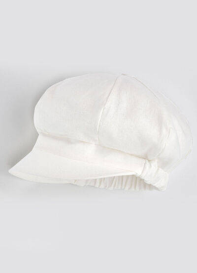 Lätt tidningsmössa för kvinnor med elastisk insats 