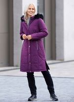 Kappa med dragkedja i sidorna 