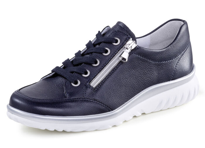 ELENA EDEN sneakers gjorda av grynigt kalvskinn, 