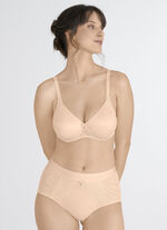 Felina form slip med elastisk spetskant, 
