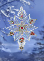 Fönsterbild av Plauen-spets 