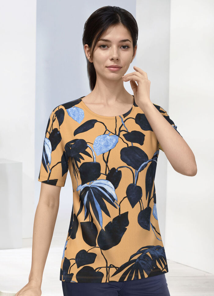 Skjorta med all-over tryck 