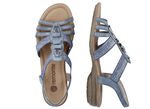 Remonte sandaler med remmar med metallsmycken JEANS