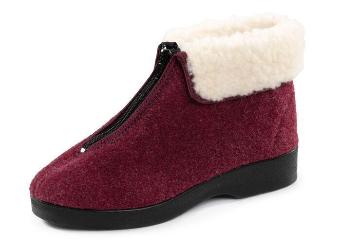 House st&ouml;vlar med praktisk dragkedja fram BORDEAUX