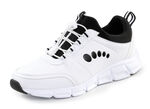 ELENA EDEN sneakers med avtagbar MemoSoft fotbädd WEISS-SCHWARZ