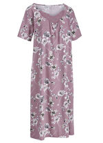 Tv&aring;pack vadl&aring;nga nattlinnen med broderad spets 