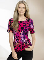 Skjorta med all-over tryck 