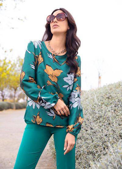 Elegant tunika fr&aring;n TIZIA 