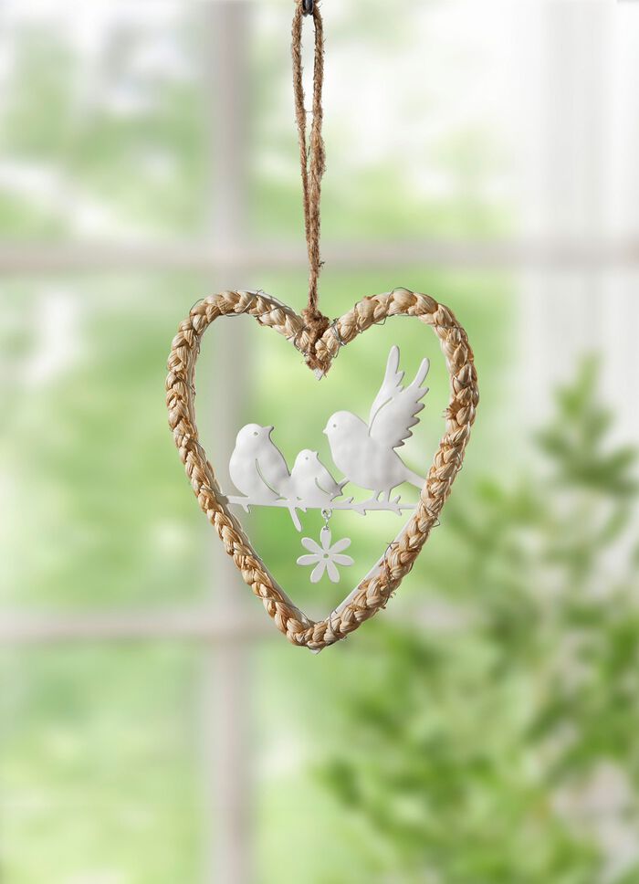 Charmig hj&auml;rtformad v&auml;ggh&auml;ngare 