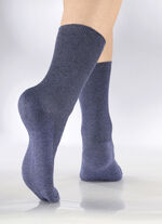 Sexpack strumpor med tryckfria muddar 