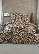 Leopardm&ouml;nstrat s&auml;ngkl&auml;desset 