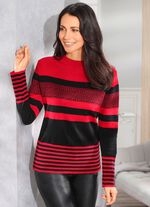 Tr&ouml;ja med blandade randm&ouml;nster 