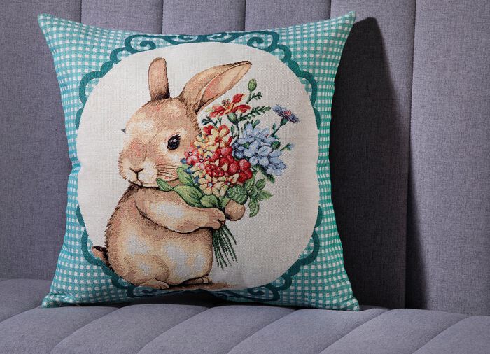 &ouml;rngott med kaninmotiv NATURGR&Ouml;N