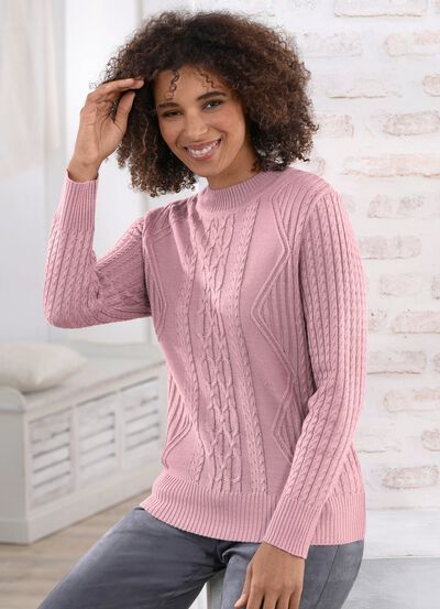 Tröja med jungfrulig ull 