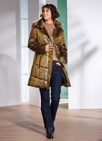 Kort kappa med elastiska vindjacke&auml;rmar 